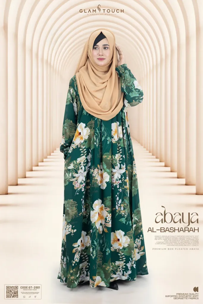 ABAYA AL-BASHARAH - PREMIUM BOX PLEATED ABAYA | GT-2001