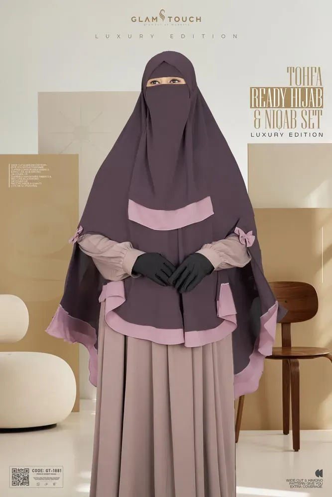 TOHFA READY HIJAB NIQAB SET | GT-1881