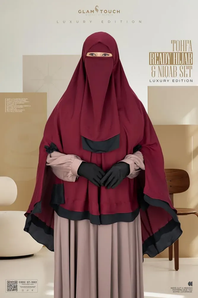 TOHFA READY HIJAB NIQAB SET | GT-1882