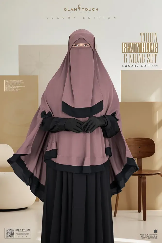 TOHFA READY HIJAB NIQAB SET | GT-1892