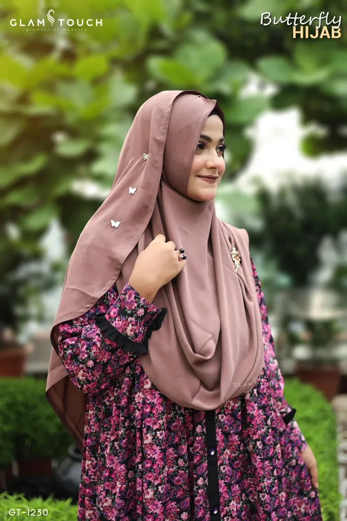BUTTERFLY READY HIJAB | GT-1230