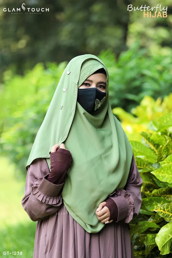 BUTTERFLY READY HIJAB | GT-1238