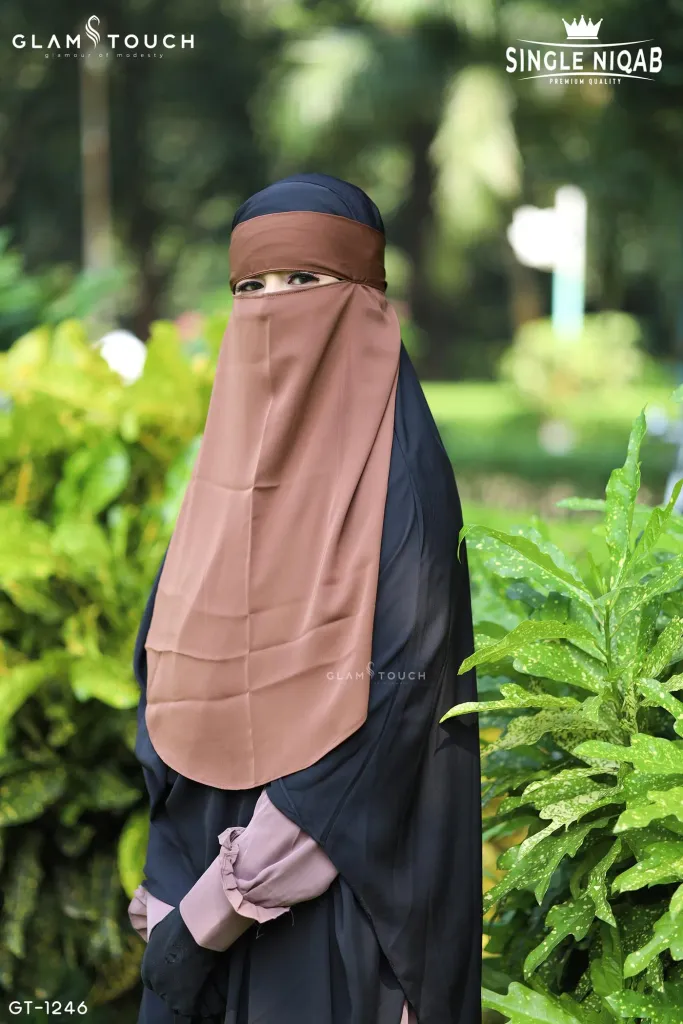 SARAH SINGLE LAYER NIQAB | GT-1246