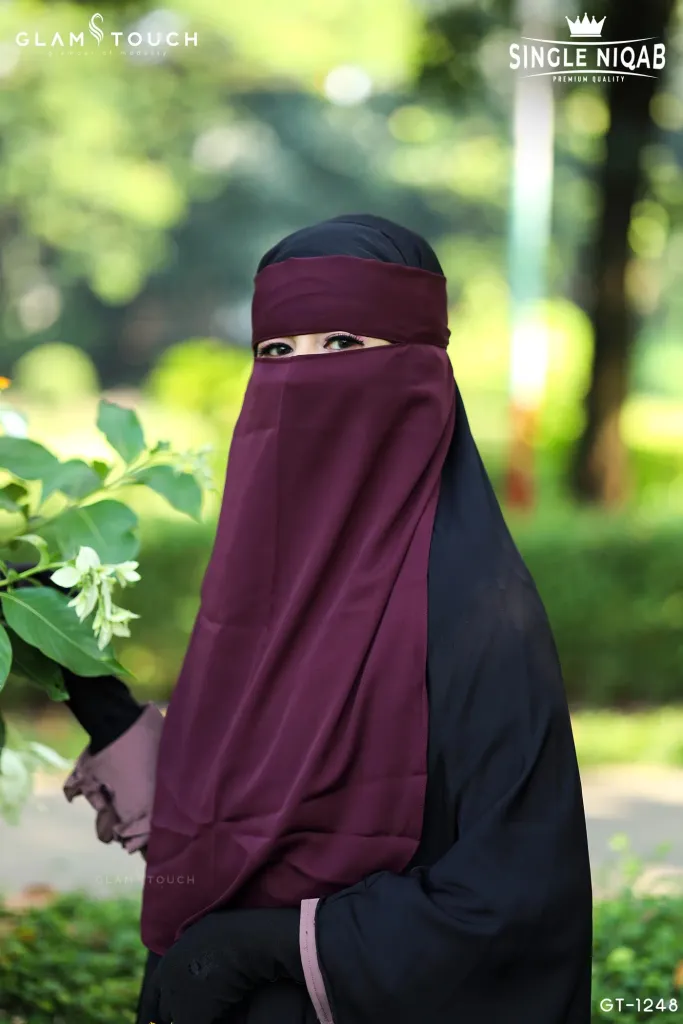 SARAH SINGLE LAYER NIQAB | GT-1248