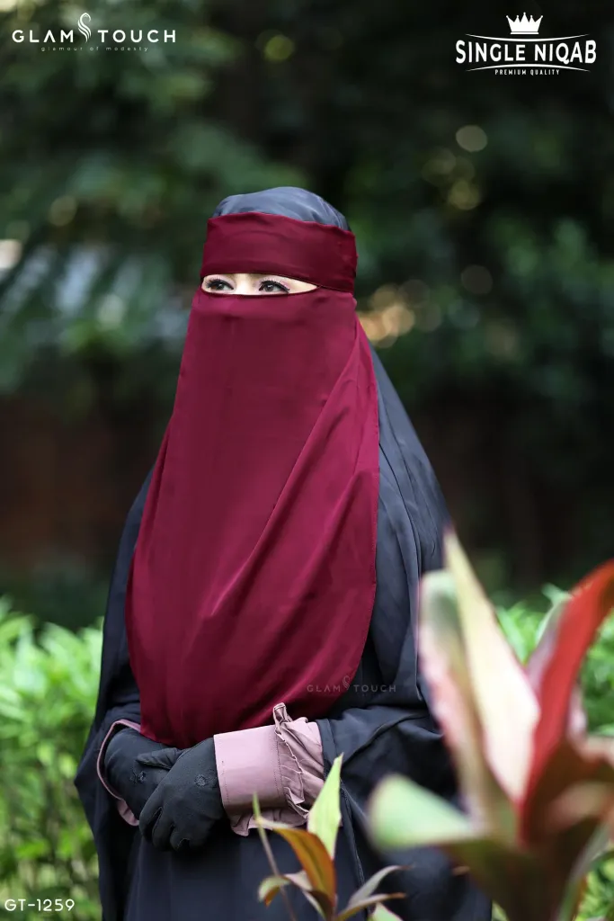 SARAH SINGLE LAYER NIQAB | GT-1259