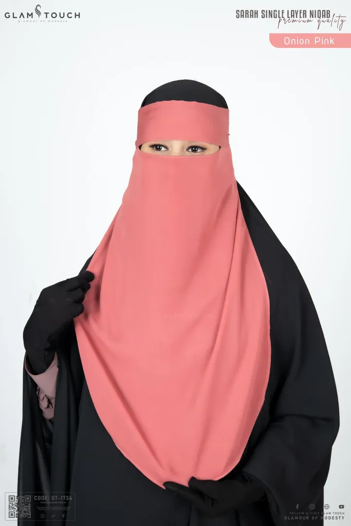 SARAH SINGLE LAYER NIQAB | GT-1734
