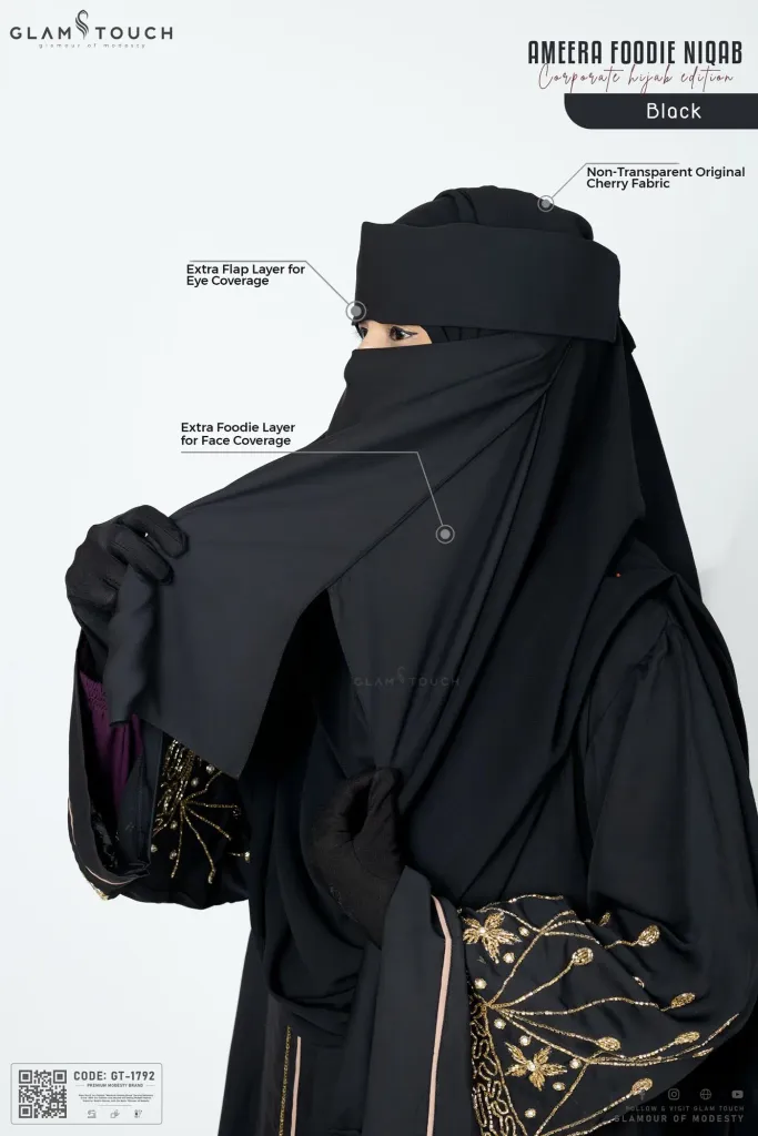 AMEERA FOODIE NIQAB | GT-1792