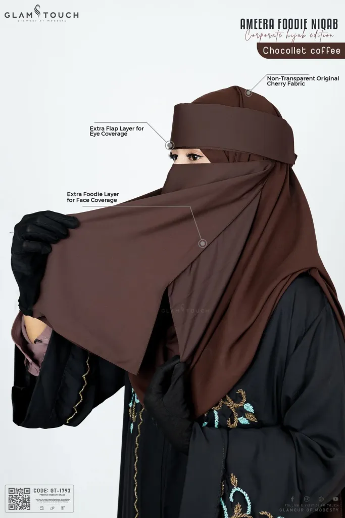 AMEERA FOODIE NIQAB | GT-1793