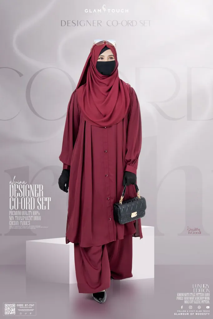 ALVINA CO-ORD-SET PREMIUM EDITION | GT-1767