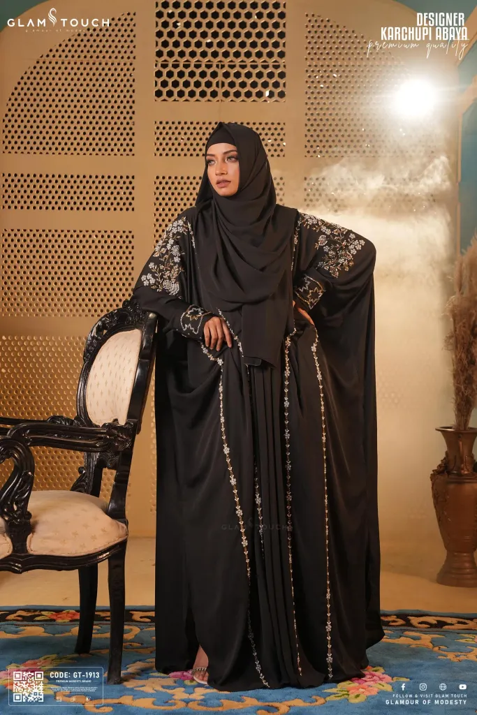 DESIGNER KARCHUPI KAFTAN ABAYA | GT-1913