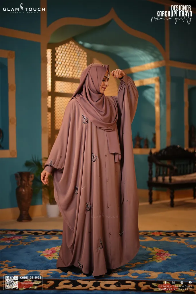 LUXURY DESIGNER KARCHUPI KAFTAN ABAYA | GT-1922