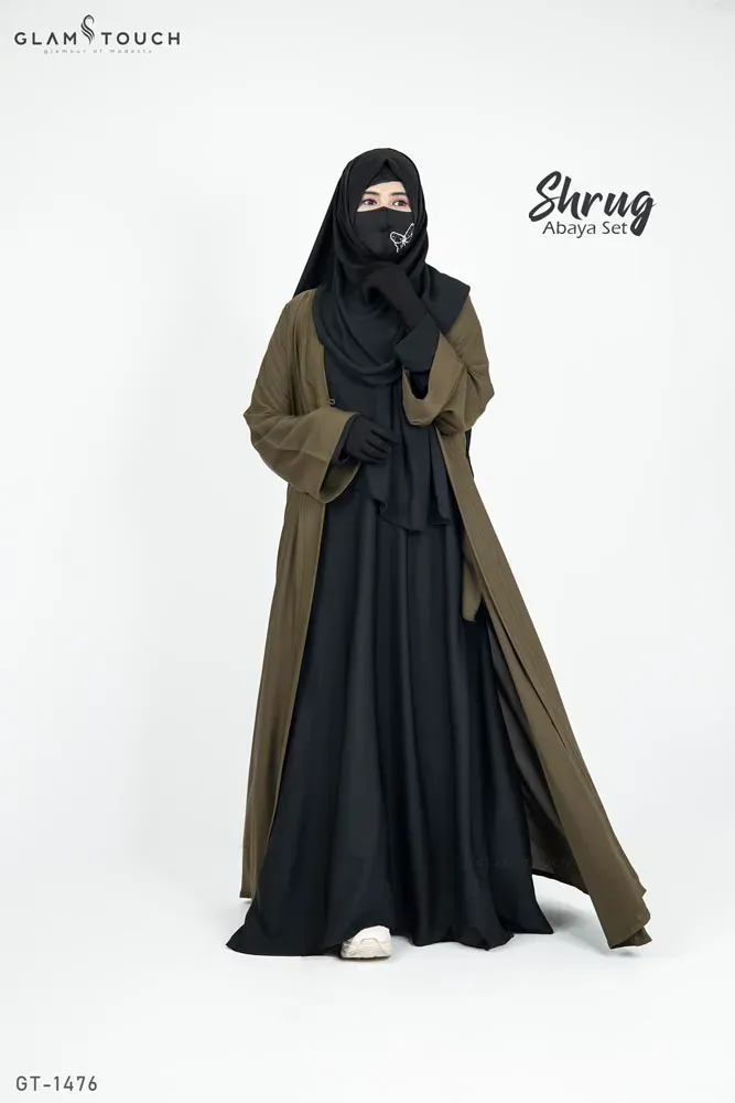 SHRUG ABAYA 3 PART SET | GT-1476