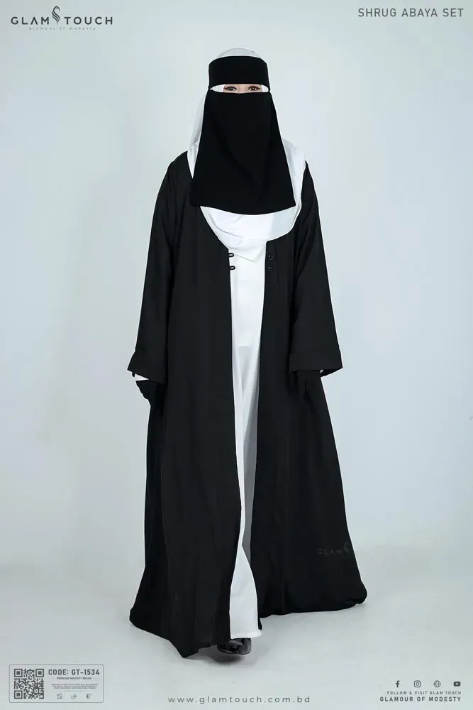 SHRUG ABAYA 3 PART SET | GT-1534