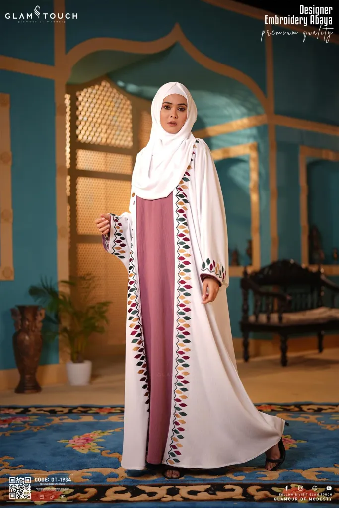 DESIGNER EMBROIDERY ABAYA | GT-1934