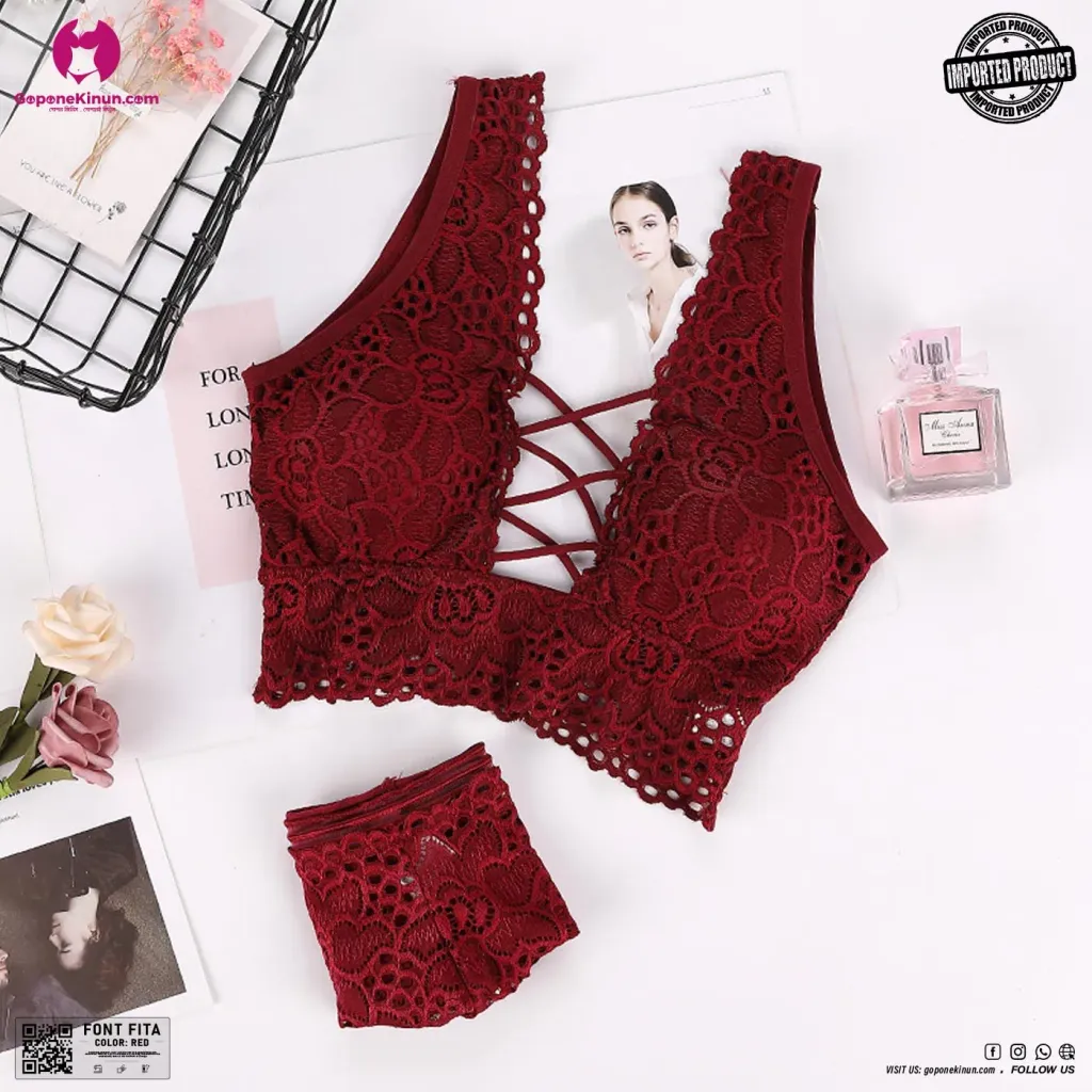 Cross Lais Style Supper Comfortable Bran & Panty Set | Font Fita