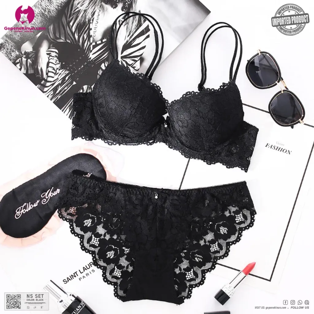 Premium Quality Double Padded Bra & Panty Set | NS SET