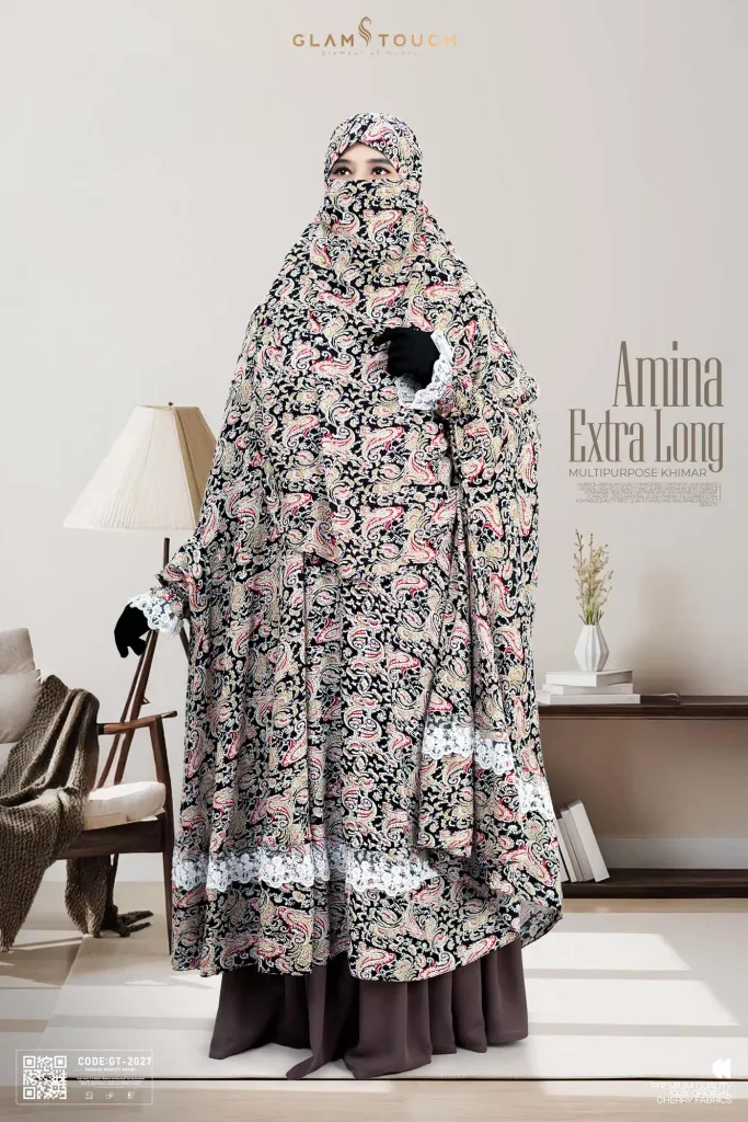 AMINA EXTRA LONG MULTI-PURPOSE KHIMAR | GT-2027