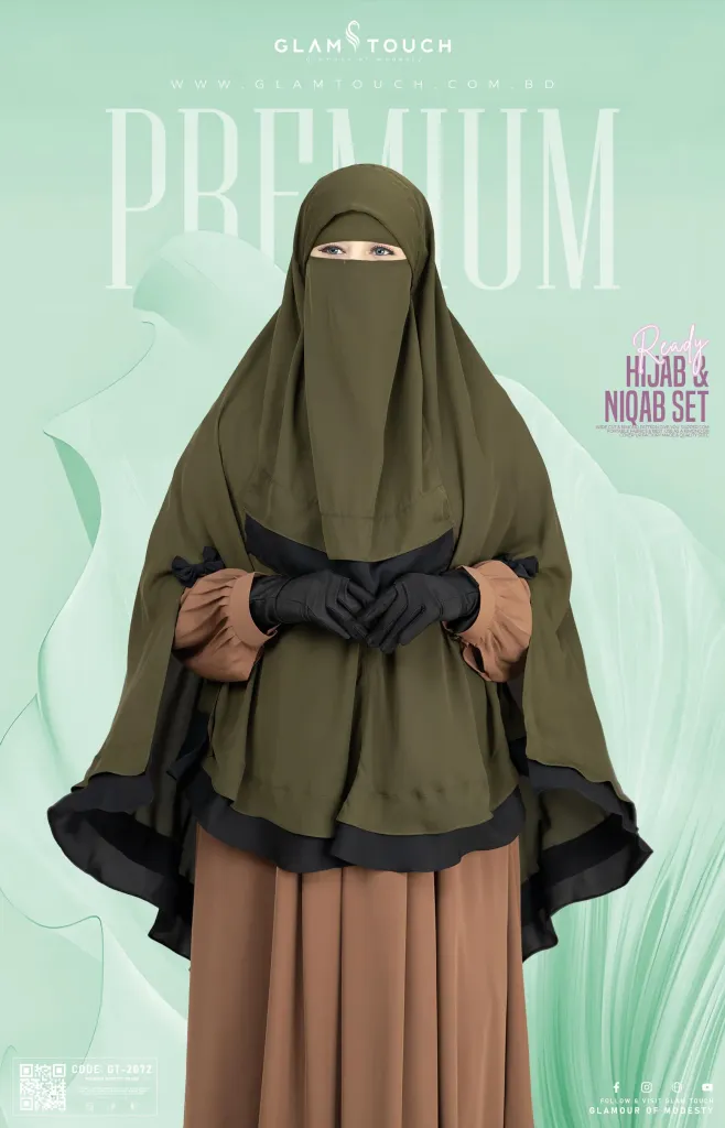 TOHFA READY HIJAB NIQAB SET | GT-2072