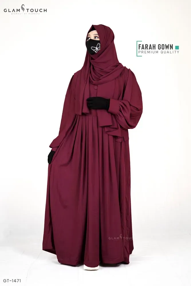 FARAH ABAYA GOWN | GT-1471
