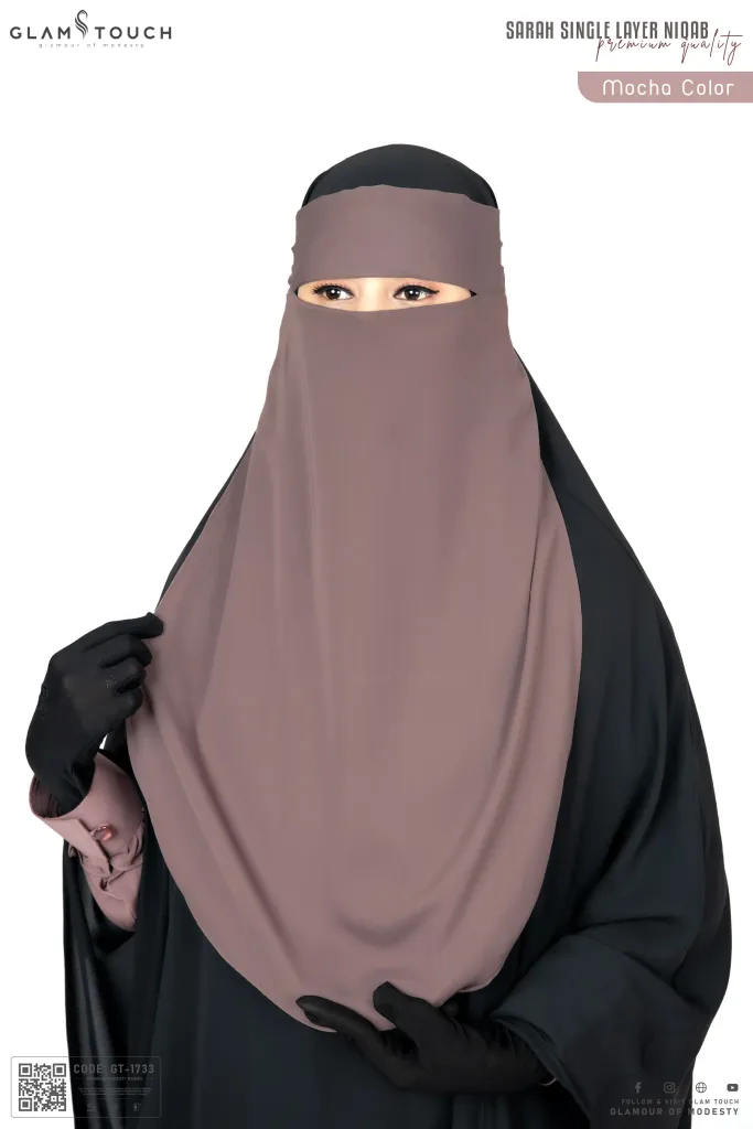SARAH SINGLE LAYER NIQAB | GT-1733