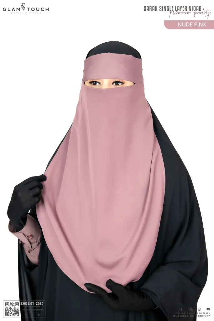 SARAH SINGLE LAYER NIQAB | GT-2087