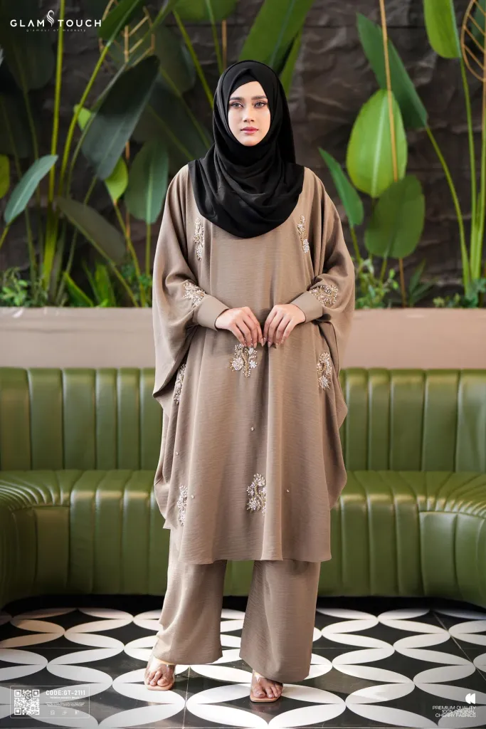 HUSNA KARCHUPI CO-ORD SET | GT-2111