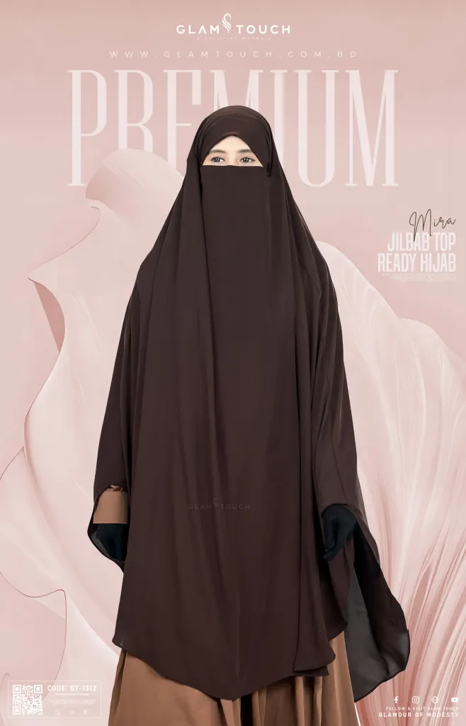 MIRA INSTANT READY JILBAB TOP | GT-1312