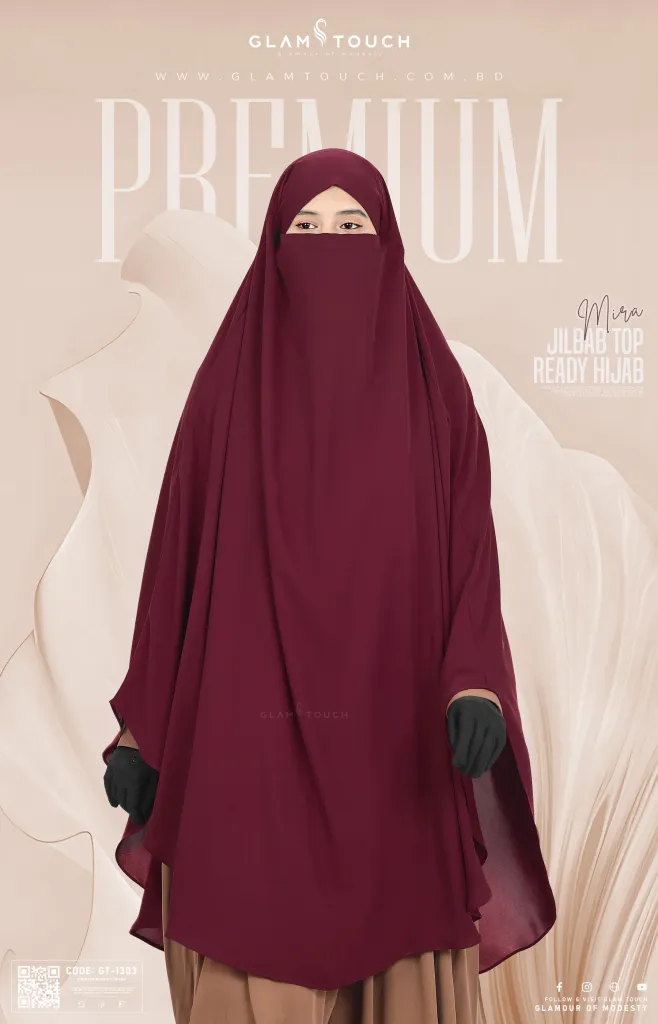 MIRA INSTANT READY JILBAB TOP | GT-1303