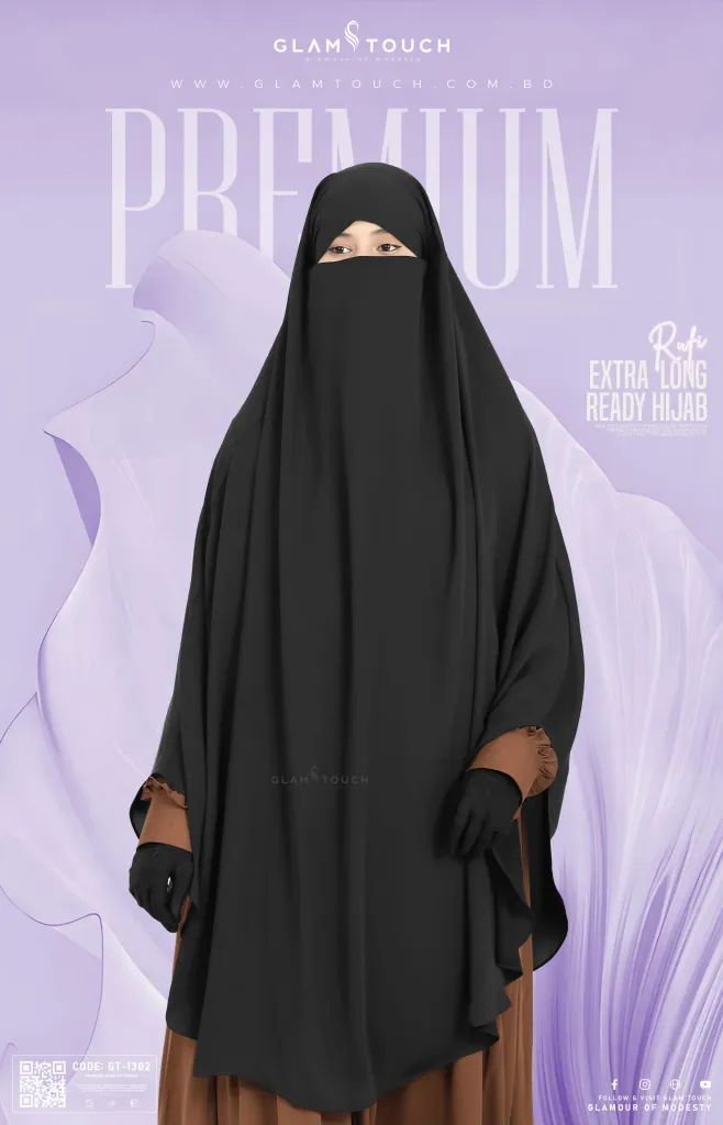 MIRA INSTANT READY JILBAB TOP | GT-1302