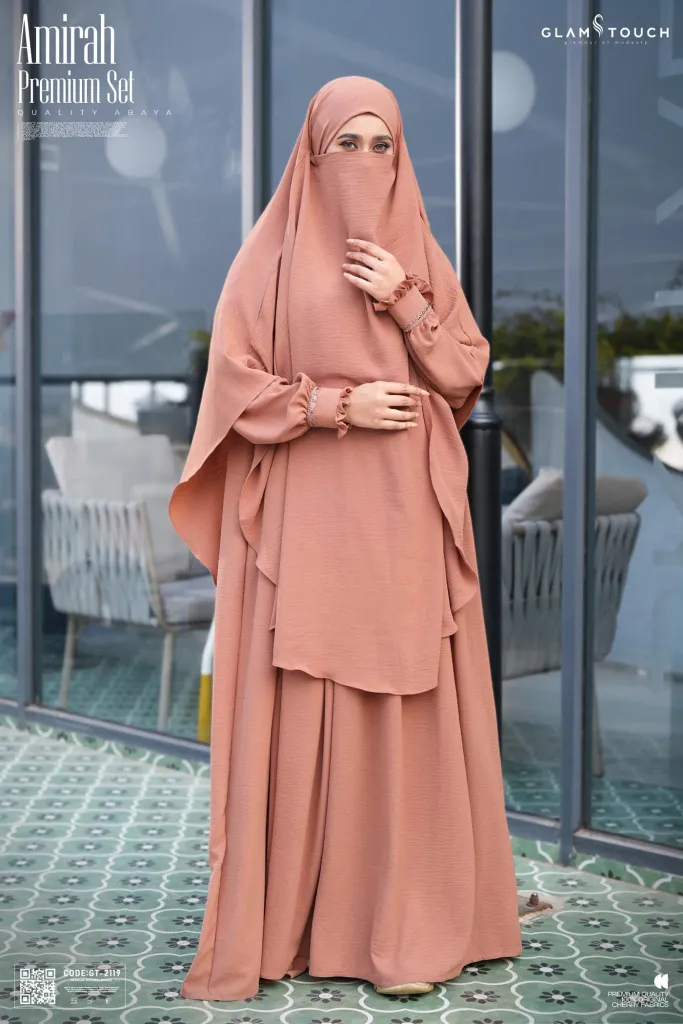 ABAYA AL-AMIRAH PREMIUM SET ABAYA | GT-2119