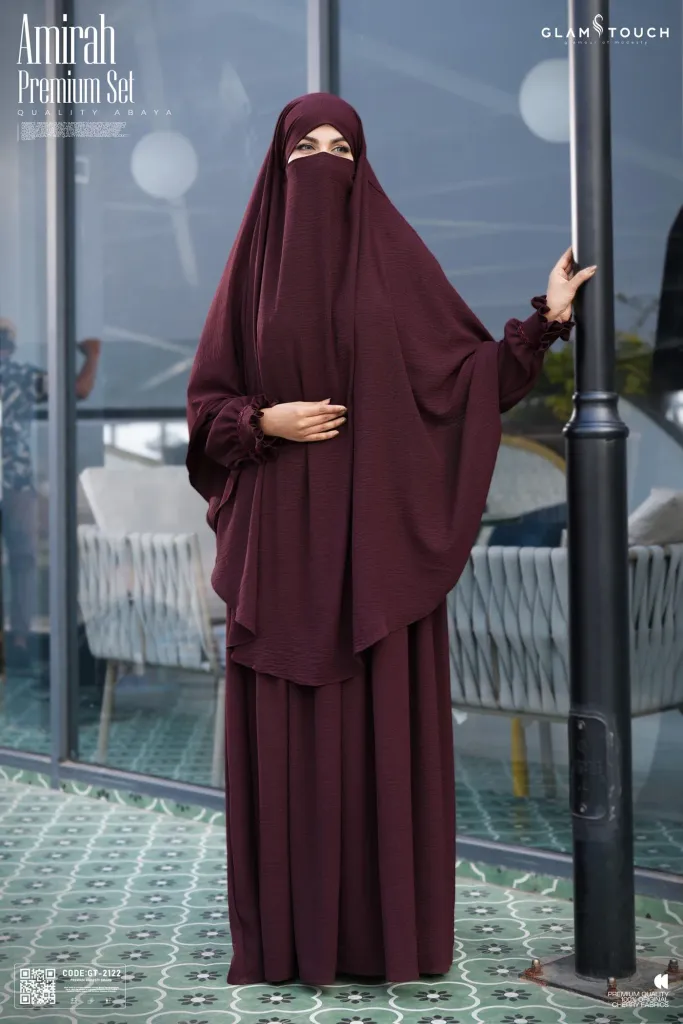 ABAYA AL-AMIRAH PREMIUM SET ABAYA | GT-2122