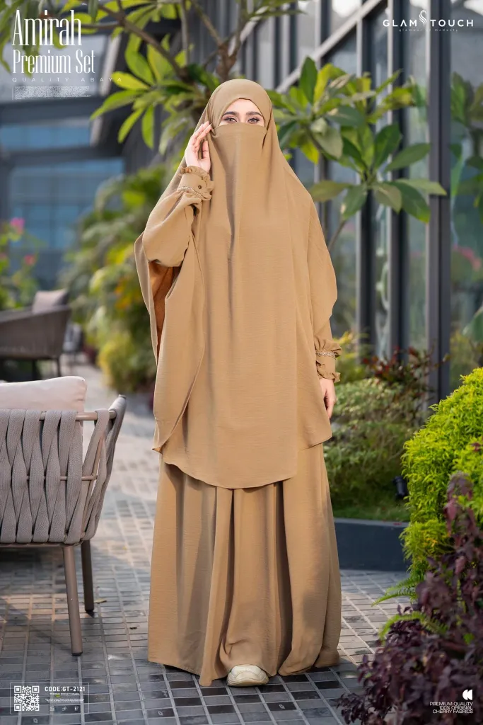 ABAYA AL-AMIRAH PREMIUM SET ABAYA | GT-2121