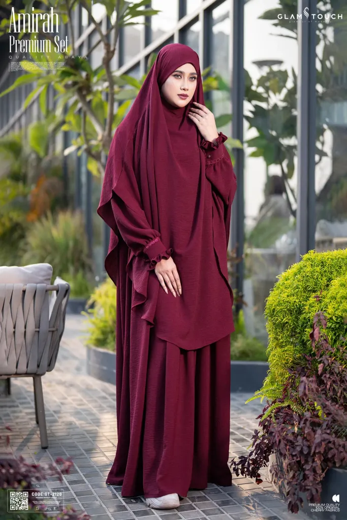 ABAYA AL-AMIRAH PREMIUM SET ABAYA | GT-2120