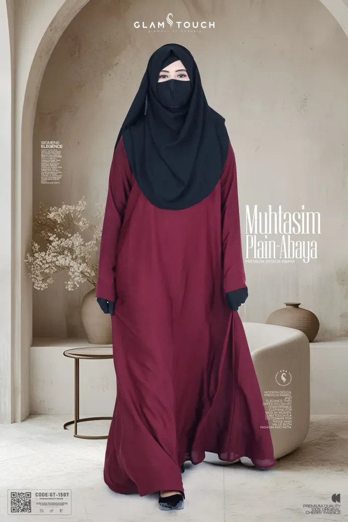 MUHTASIM PLAIN ABAYA | GT-1507