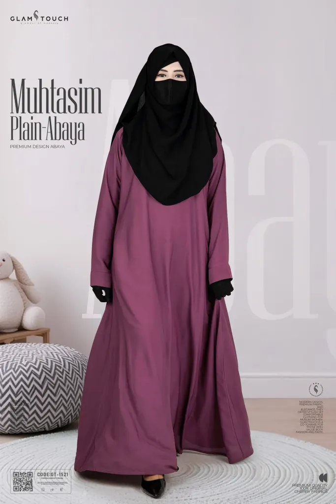 MUHTASIM PLAIN ABAYA | GT-1521