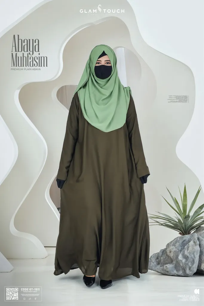 MUHTASIM PLAIN ABAYA | GT-1511