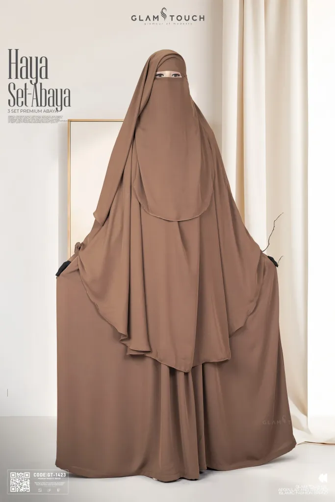HAYA PREMIUM - 3 PART ABAYA SET | GT-1423