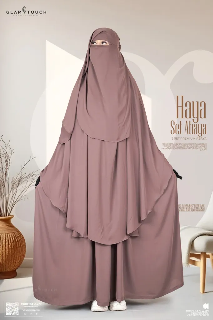 HAYA PREMIUM - 3 PART ABAYA SET | GT-1422