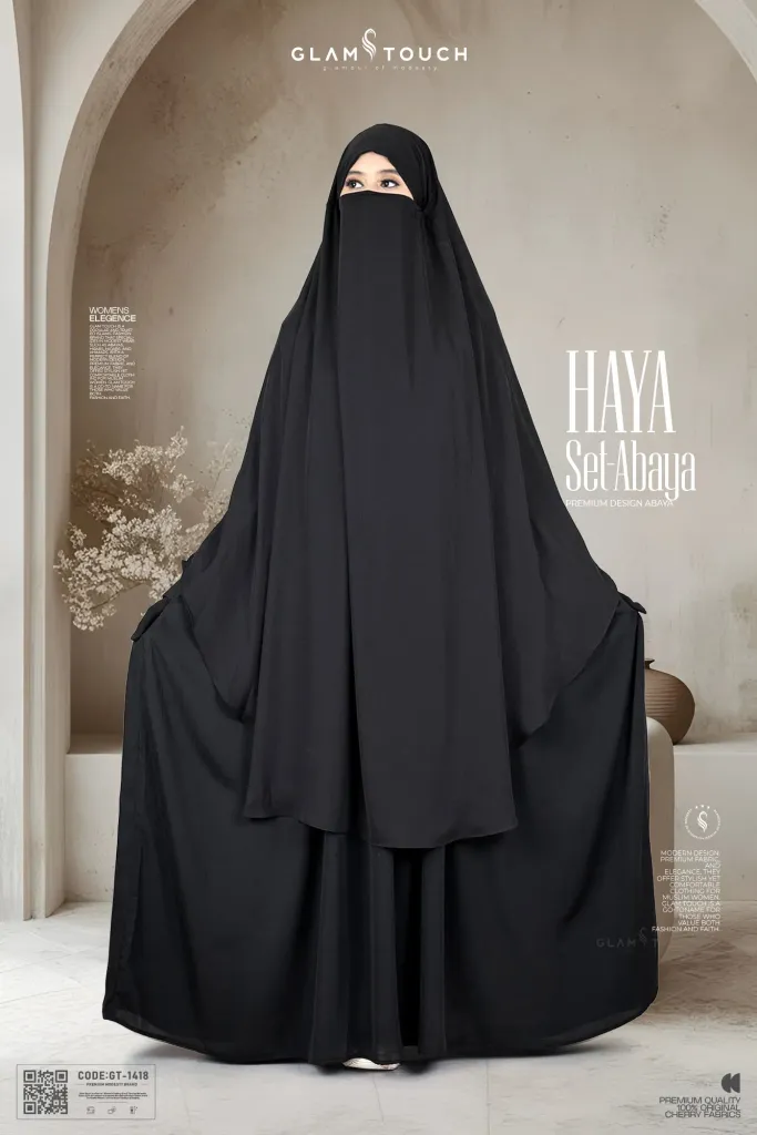 HAYA PREMIUM - 2 PART ABAYA SET | GT-1418