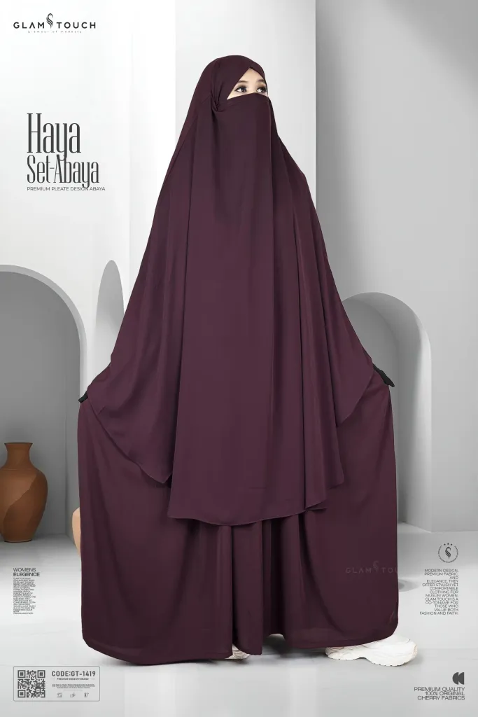 HAYA PREMIUM - 2 PART ABAYA SET | GT-1419