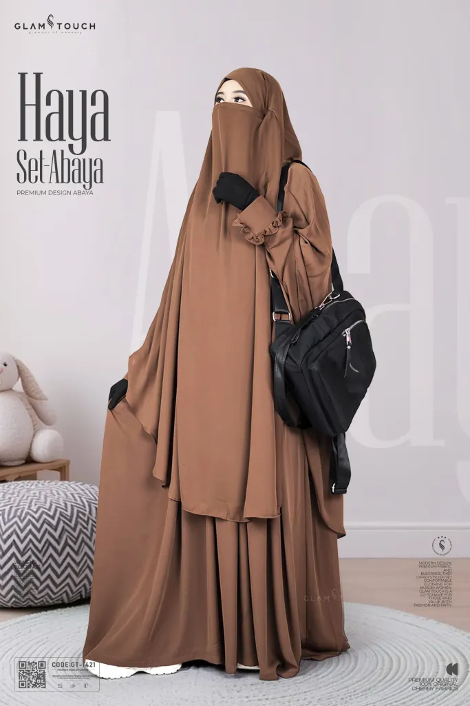 HAYA PREMIUM - 2 PART ABAYA SET | GT-1421