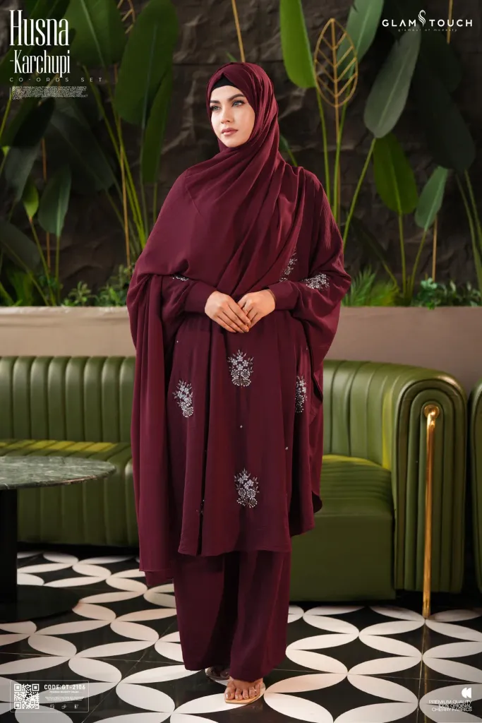 HUSNA KARCHUPI CO-ORD SET | GT-2106