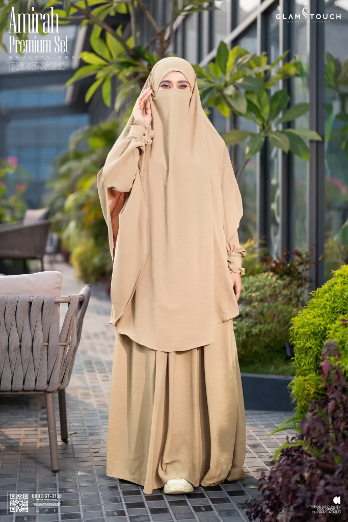 ABAYA AL-AMIRAH PREMIUM SET ABAYA | GT-2130