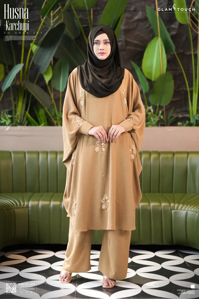 HUSNA KARCHUPI CO-ORD SET | GT-2117