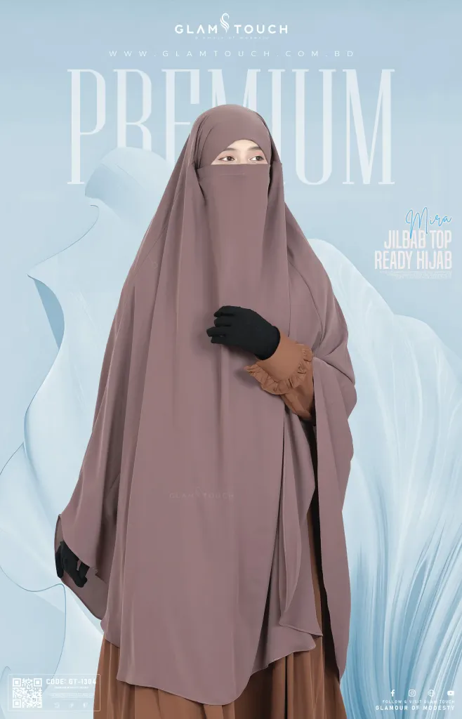 MIRA INSTANT READY JILBAB TOP | GT-1304