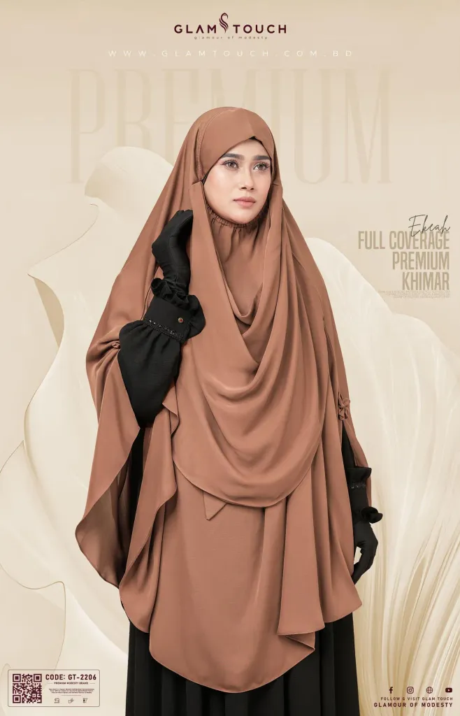 EKRAH  FULL COVERAGE PREMIUM KHIMAR | GT-2206