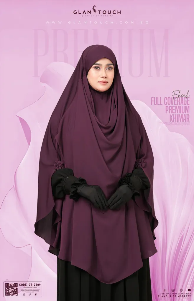 EKRAH  FULL COVERAGE PREMIUM KHIMAR | GT-2209
