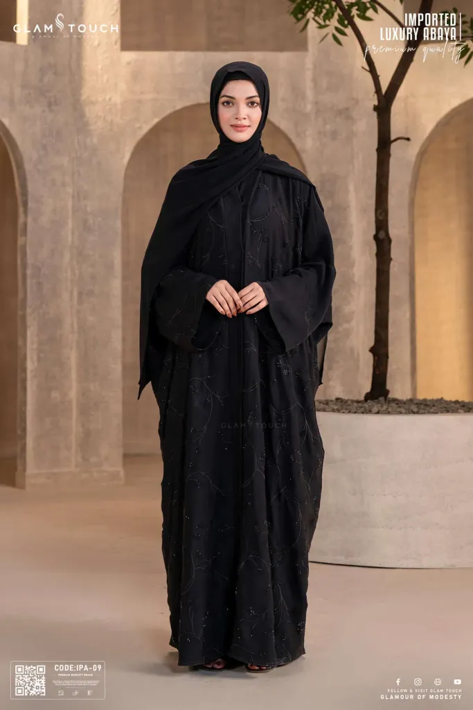 Imported Luxury Abaya | IPA-09
