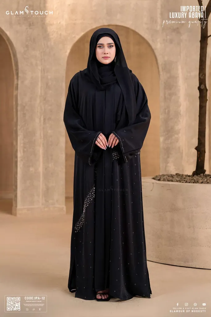 Imported Luxury Abaya | IPA-12