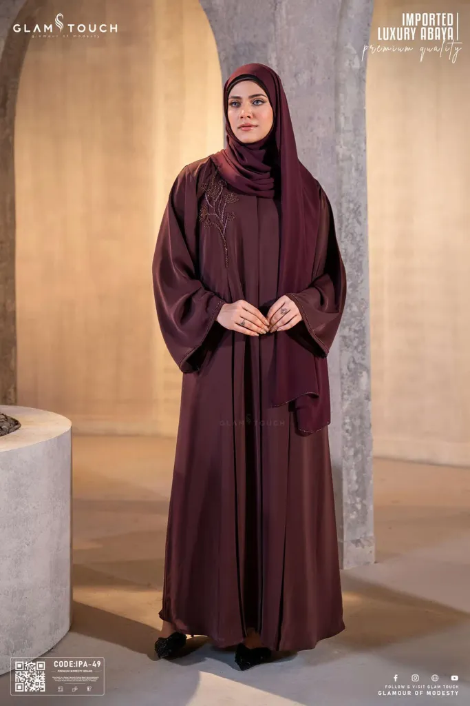 Imported Luxury Abaya | IPA-49